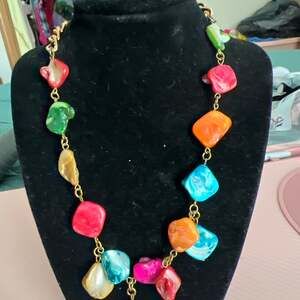Multicolored Dyed Pearls Two Available